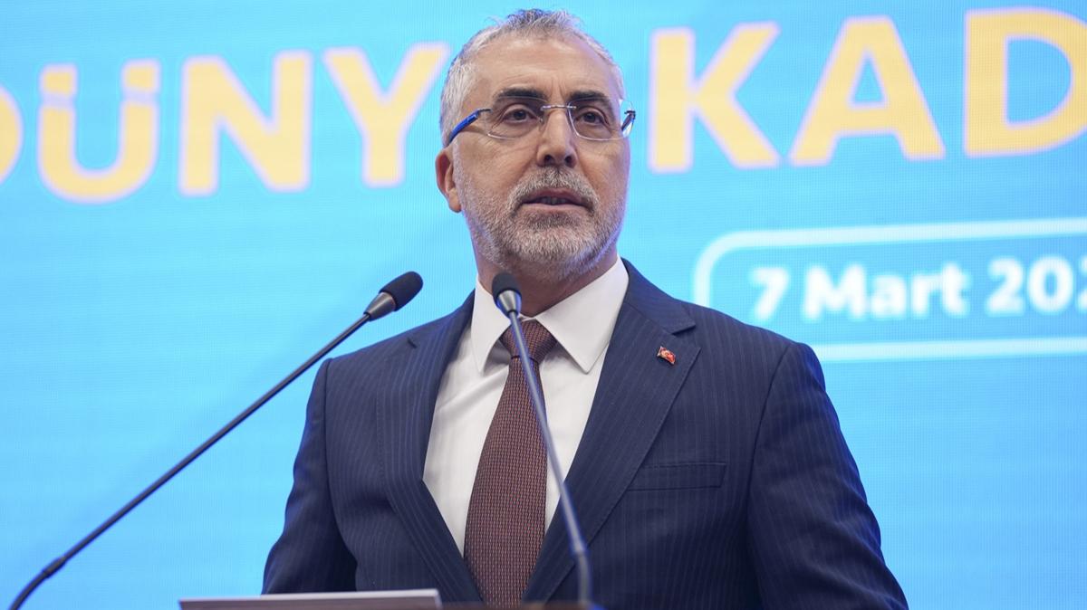 Bakan Ikhan: Kadnlar her alanda glendirmeye nem veriyoruz