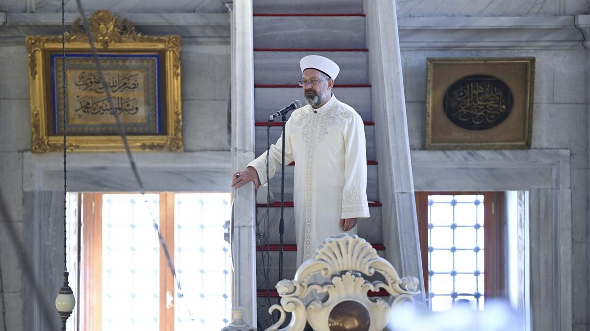 Diyanet leri Bakan Erba: Ramazan ayn vesile klarak balayc ve affedici olalm
