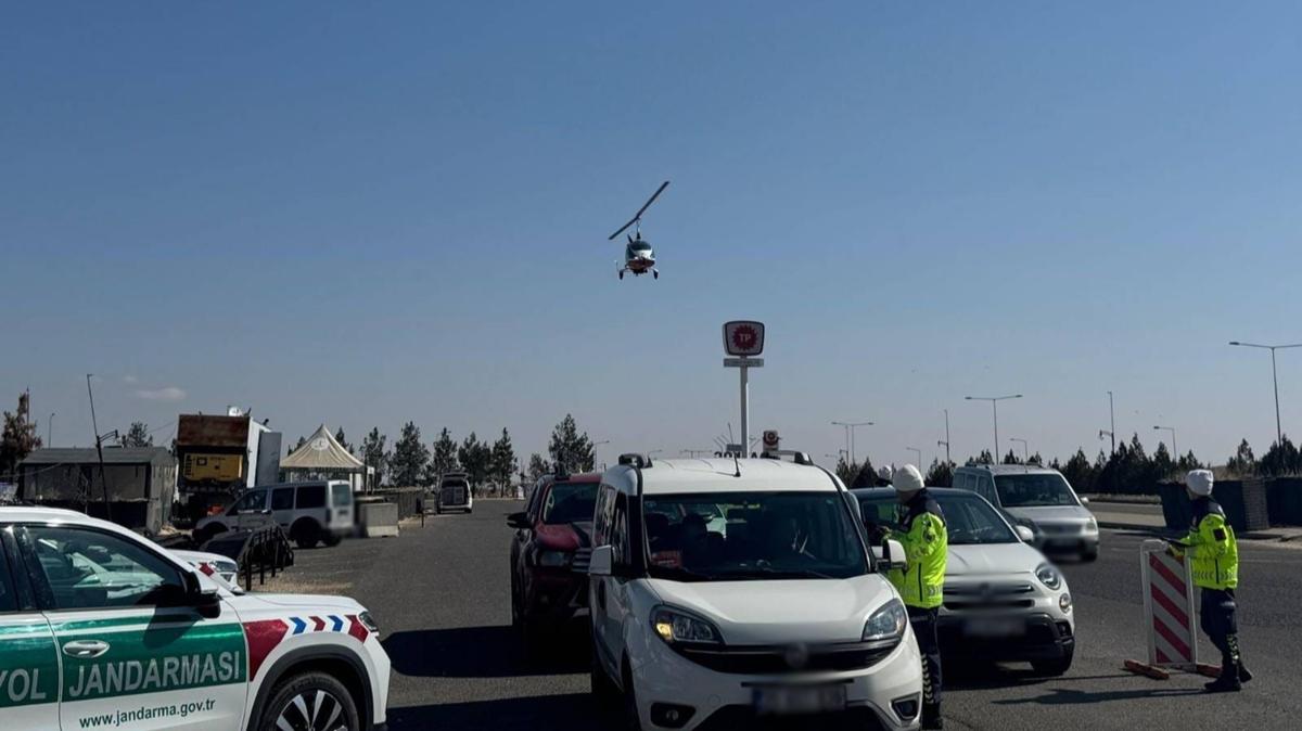 Gaziantep'te cayrokopter destekli denetim