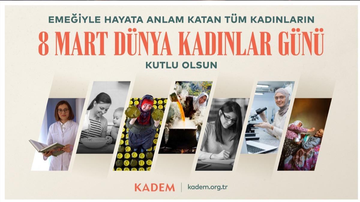 KADEM, 8 Mart iin etkinlikler dzenleyecek