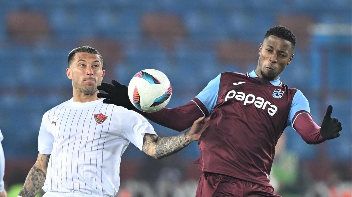 MA SONUCU: Trabzonspor 1-2 Hatayspor