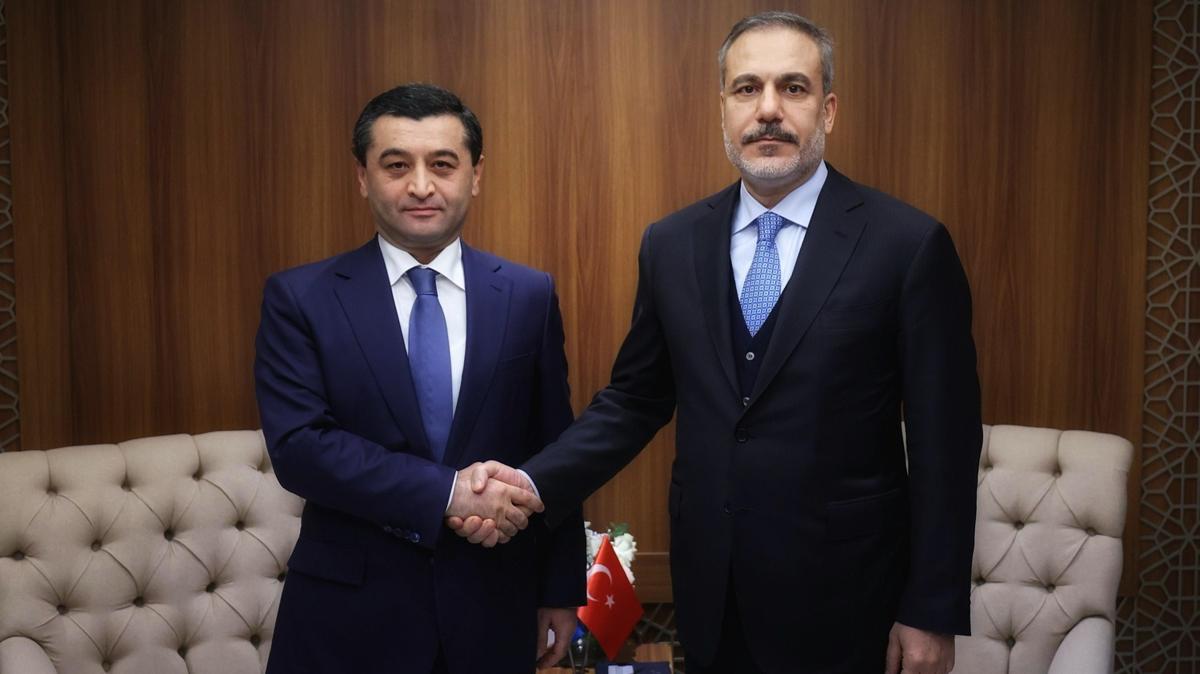 Dileri Bakan Fidan Cidde'de temaslarn srdryor