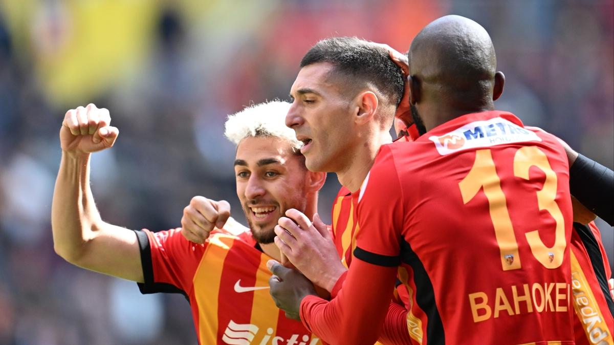 Kayserispor, sahasnda gle oynaya kazand