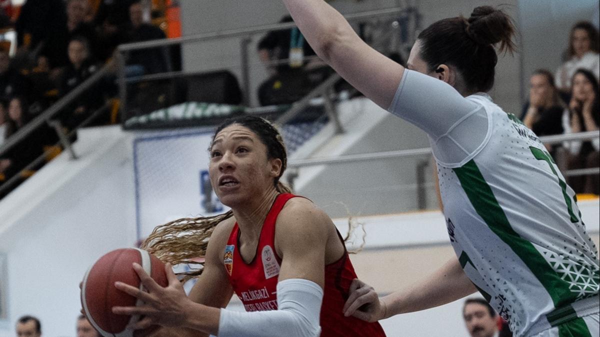 Melikgazi Kayseri Basketbol deplasmanda galip