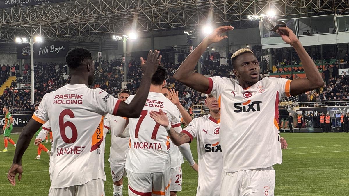 MA SONUCU: Alanyaspor 1-2 Galatasaray