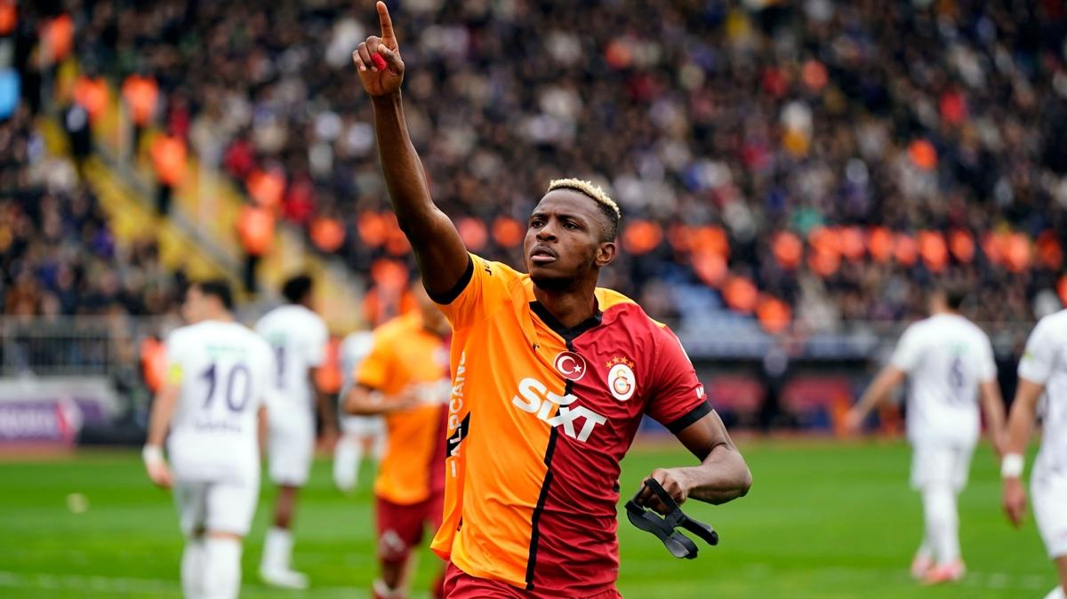Galatasaray'da gzler Victor Osimhen'de olacak