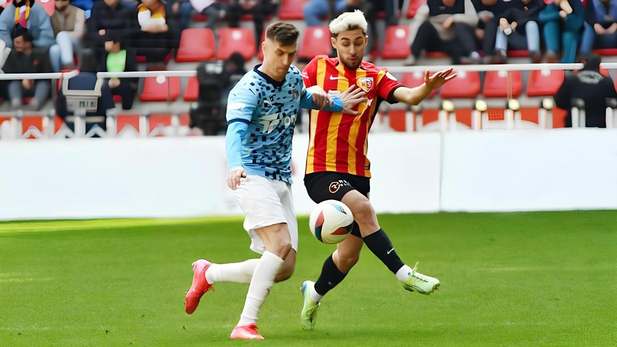 Kayserispor'un bilei Baakehir'e bklmyor