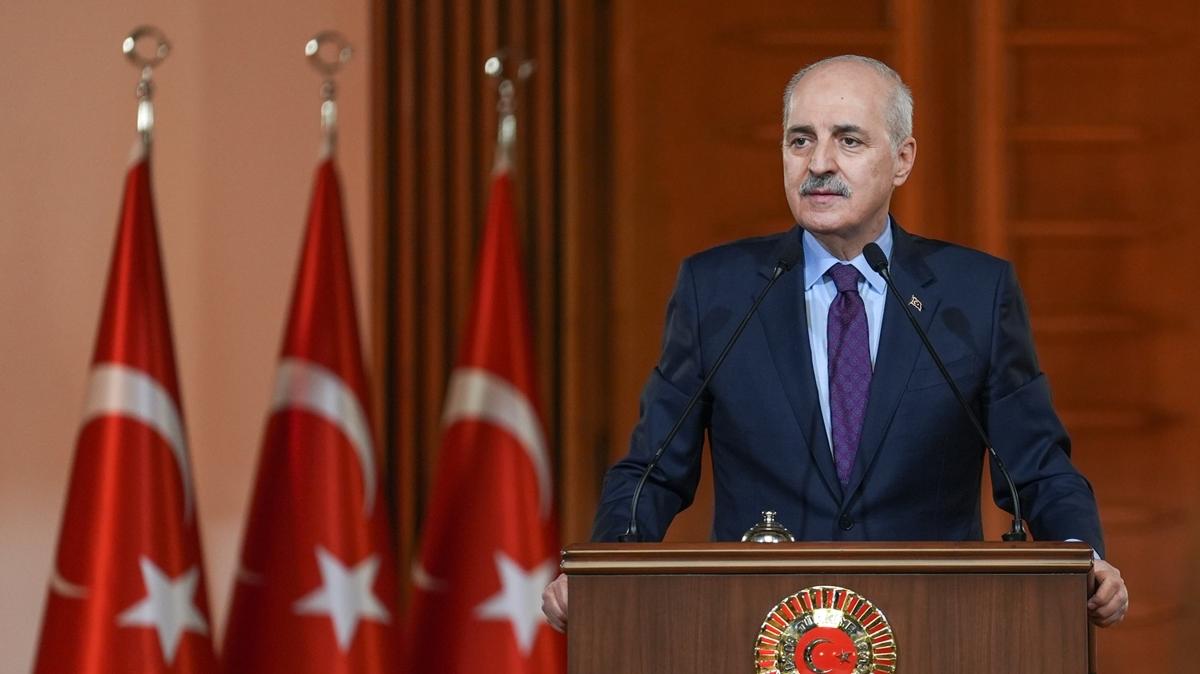 TBMM Bakan Kurtulmu: Mezhep tartmalar zerinden bir ayrmay krklememesini tavsiye ederiz