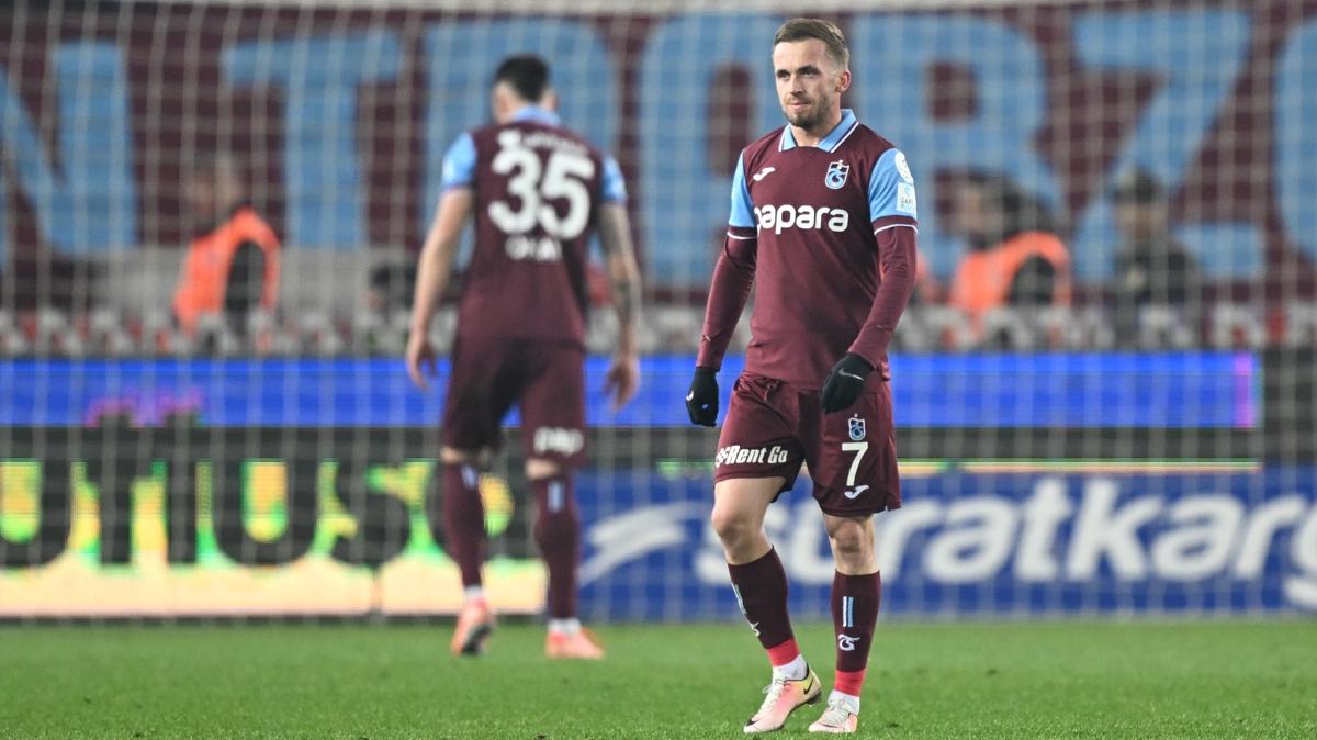 Trabzonspor'un i saha serisi son buldu 