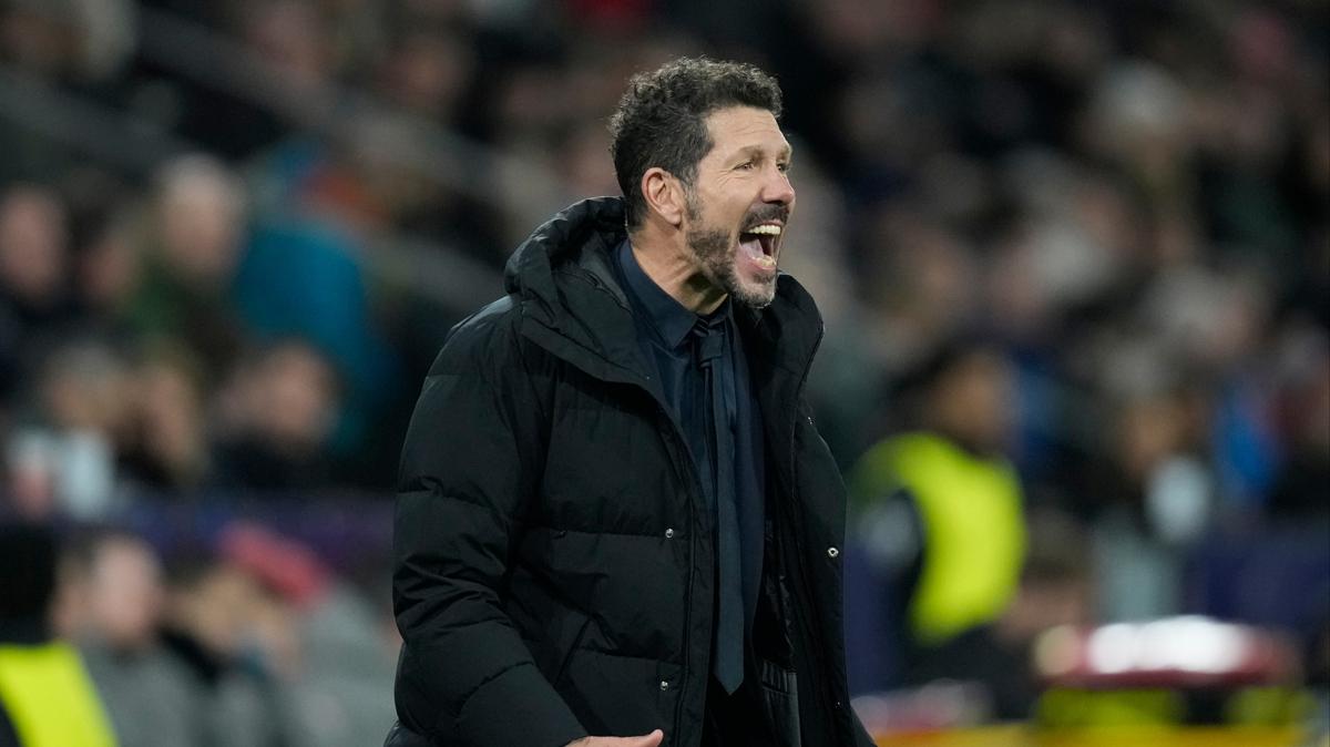 Diego Simeone: Bizim amacmz finale kalmak