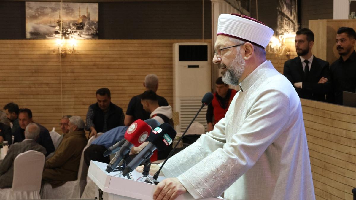 Diyanet leri Bakan Erba: galciler, zalimler dnyann her yerinde