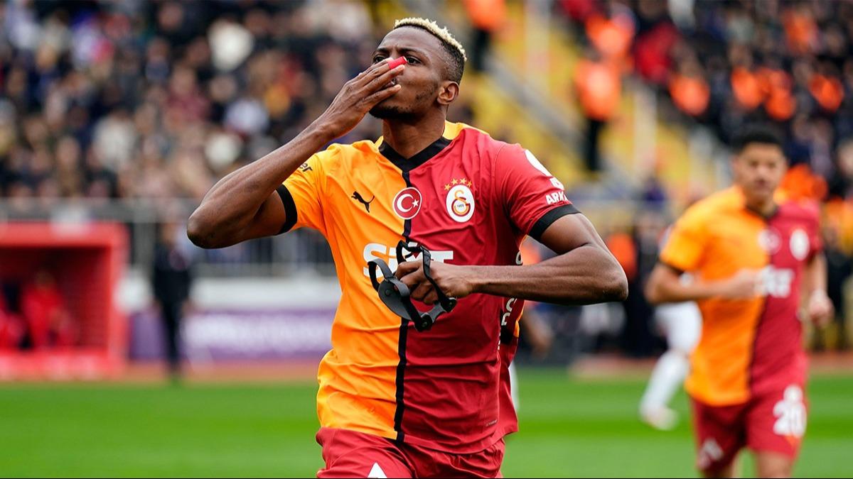 Galatasaray'n kilit ismi! Avrupa'nn en iyisi Victor Osimhen