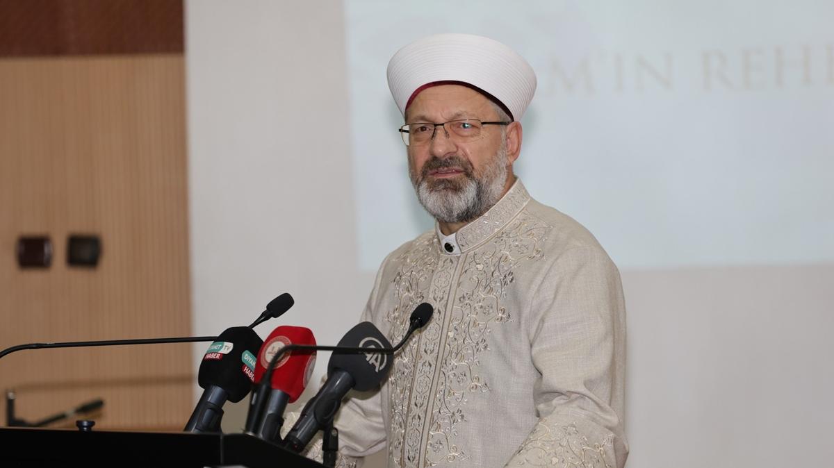 Diyanet leri Bakan Erba: stiklal Mar medeniyet deerlerimizi iinde toplayan nemli bir eser