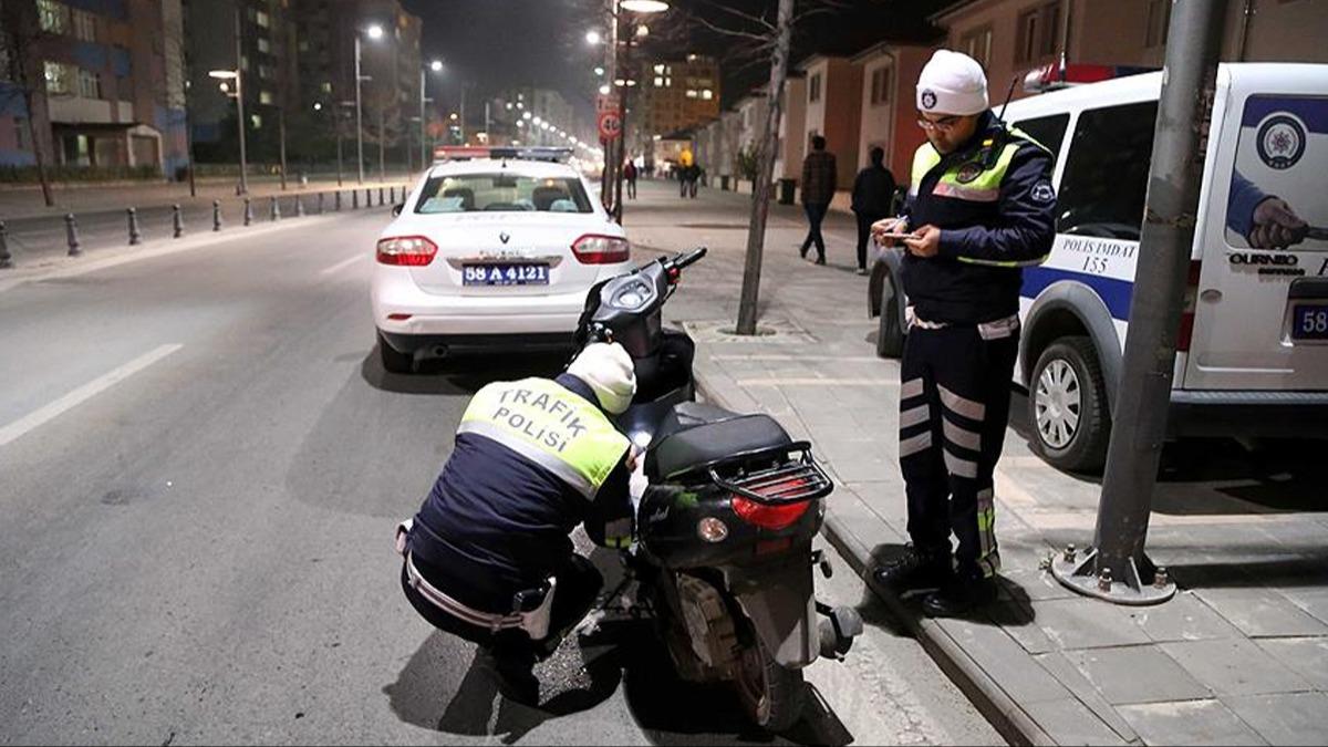 Motosiklet srcleri dikkat! 47 bin TL cezas var