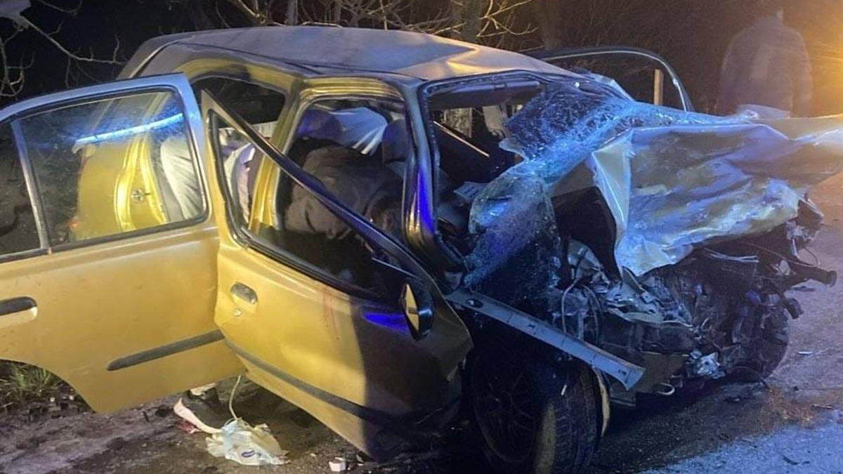 Ordu'da 2 otomobil arpt: 1 l 1 yaral