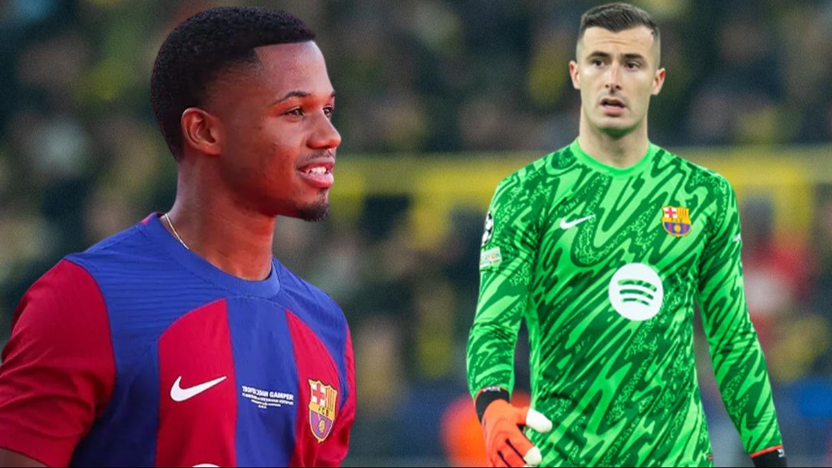 Barcelona iki yldzn gzden kard! 