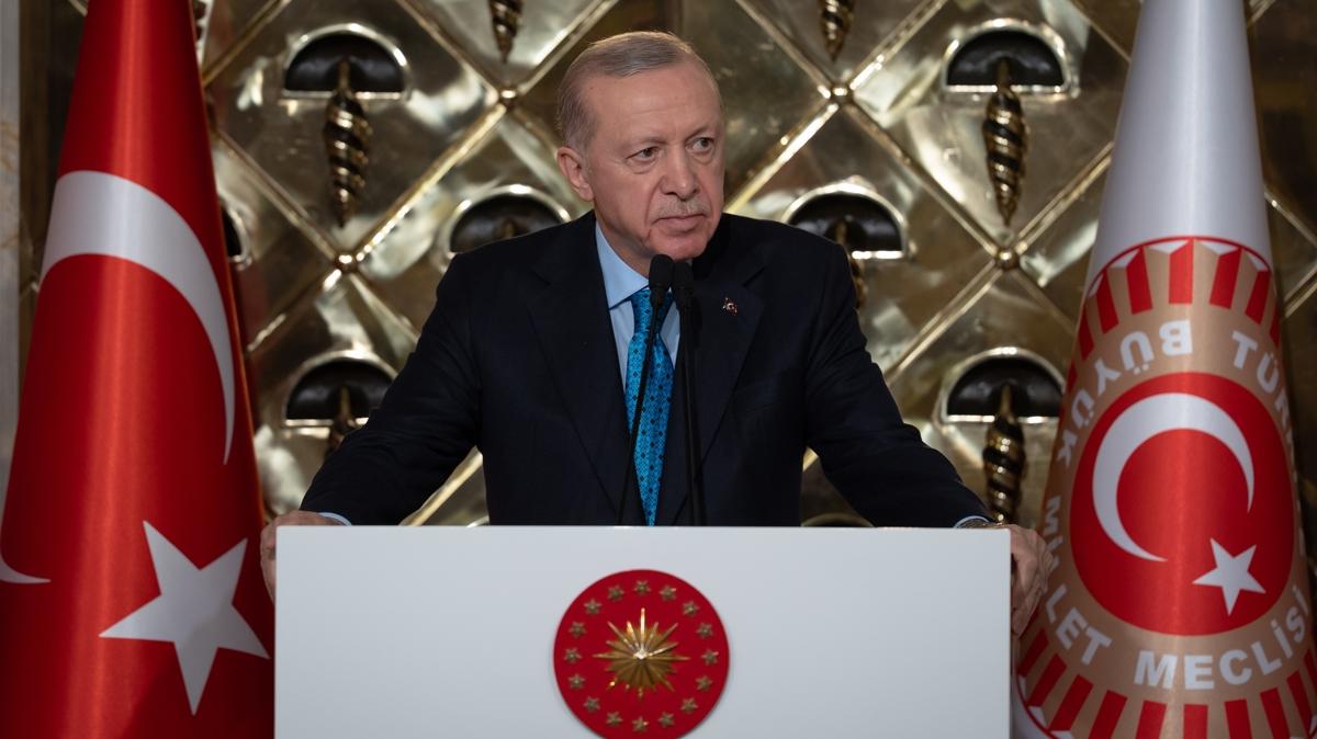 Cumhurbakan Erdoan'dan terrsz Trkiye mesaj: Bu lkede kan ve gzya akmasn diyoruz