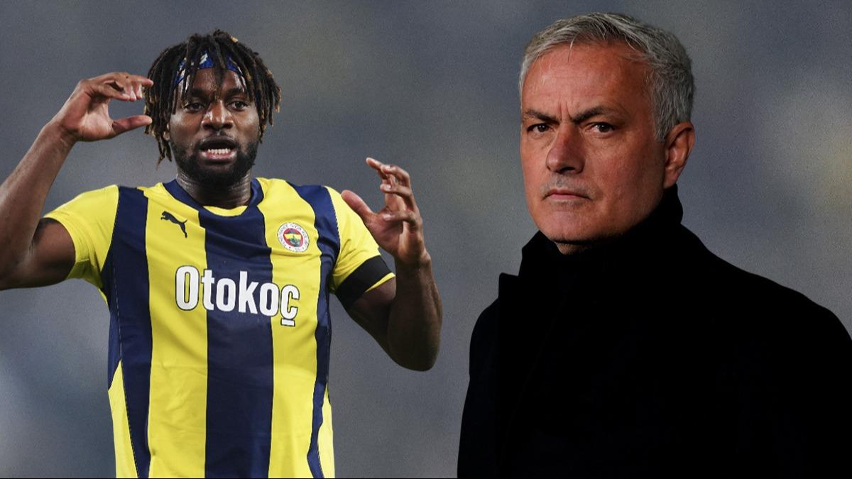 Fenerbahe'de Saint-Maximin gerginlii! Gece yars Mourinho'ya paylamla cevap verdi