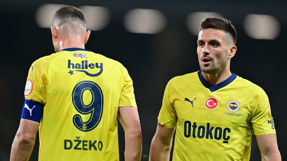 Fenerbahe'de Tadic ve Dzeko kulbede