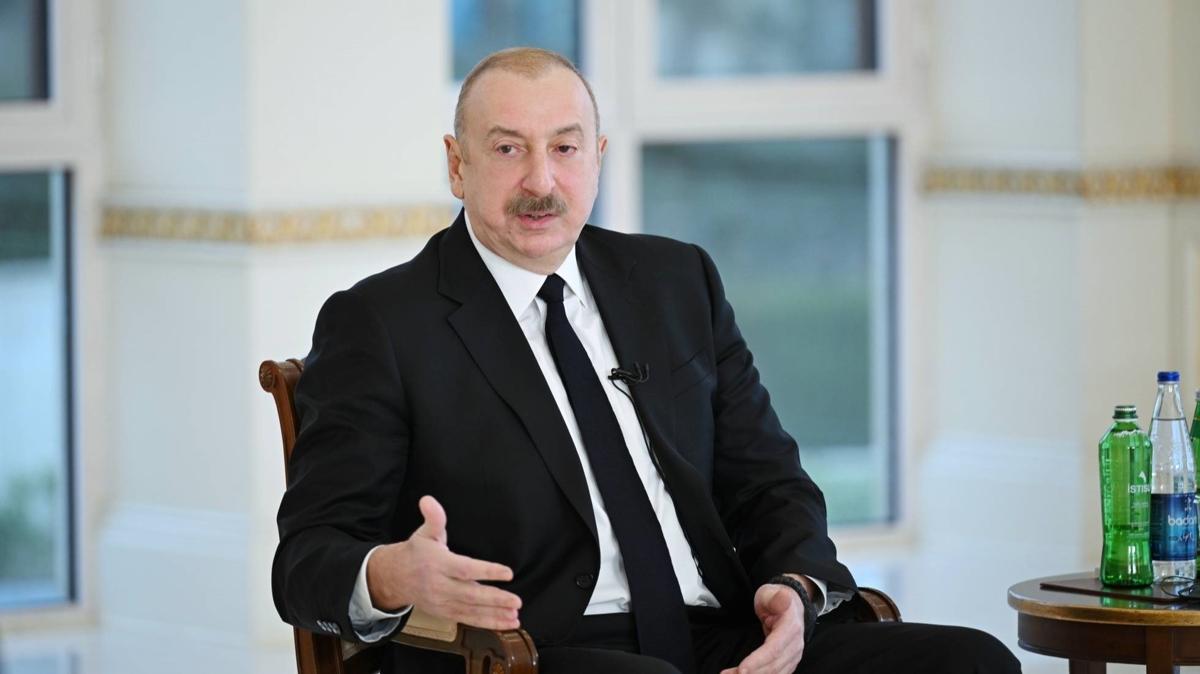 Aliyev'den bir lkeye sert tepki: Onlar tekrar savaa srklyorlar