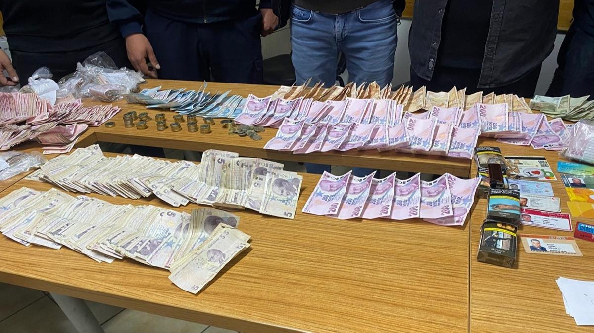 Dilencinin zerinden kan para miktar 'yok artk' dedirtti