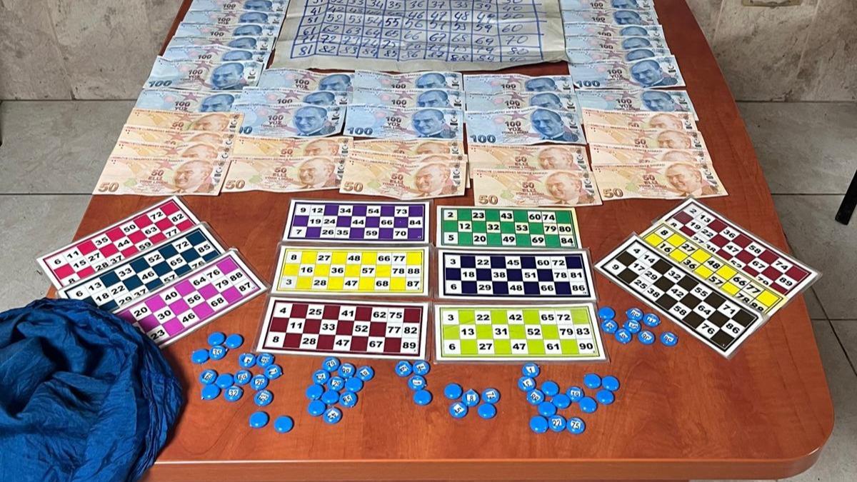 Kumar oynayan 8 kiiye para cezas