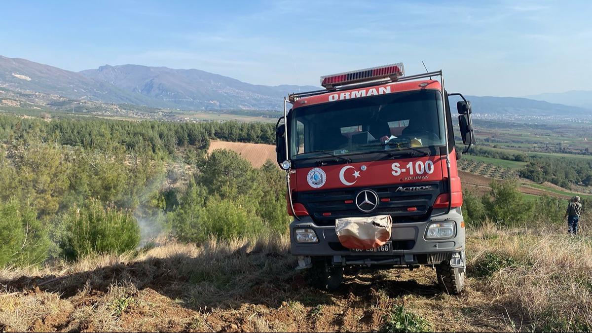 Osmaniye'de orman yangn! Ekipler seferber oldu 