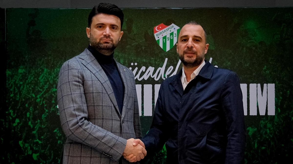 Bursaspor'un yeni teknik patronu Adem alayan