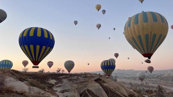 Tatil öncesi Kapadokya'da tam doluluğa yaklaşıldı