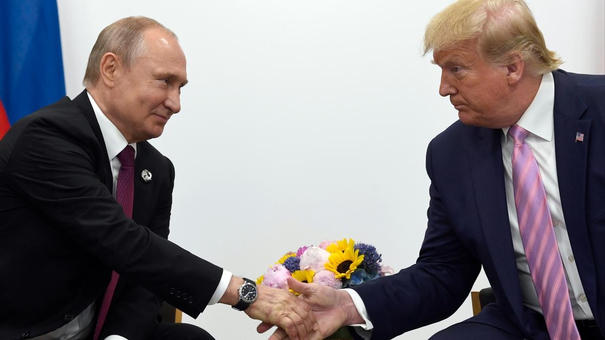 Trump ve Putin telefonda grt