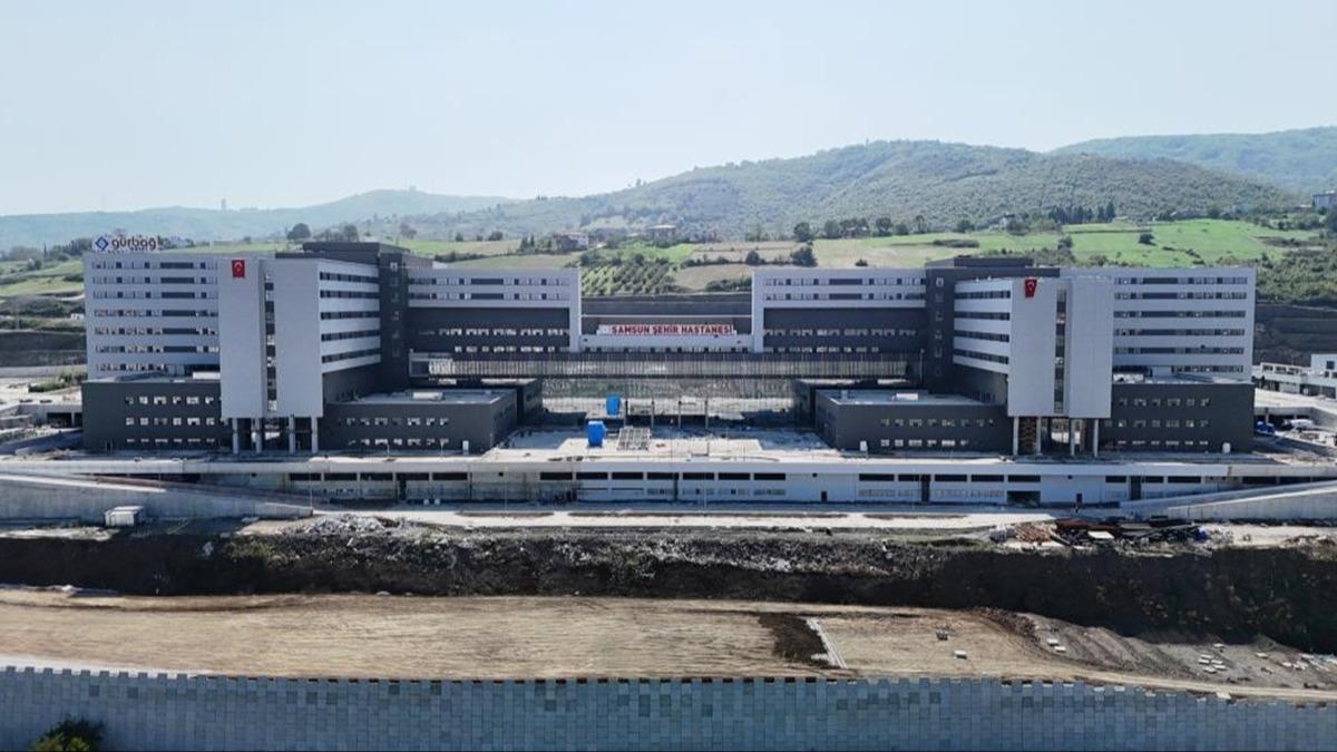 Samsun ehir Hastanesi iin heyecanlandran aklama! Yzde yze yaklat