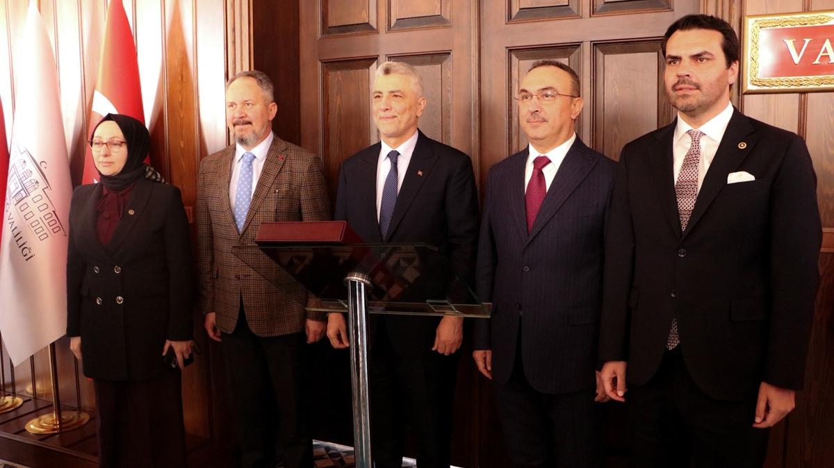 Bakan Bolat, Tekirda'da ziyaretler gerekletirdi