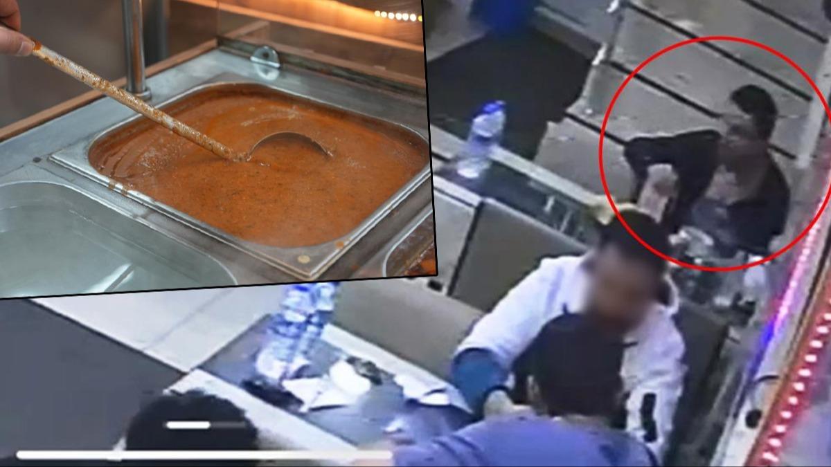 orba iin mteriden 'yok artk' dedirten hareket! Gvenlik kamerasna baknca ortaya kt
