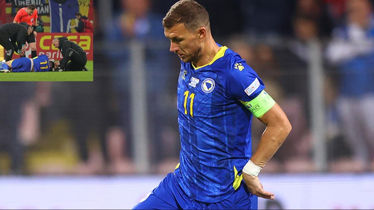 Fenerbahe'ye kt haber! Dzeko'da krk phesi