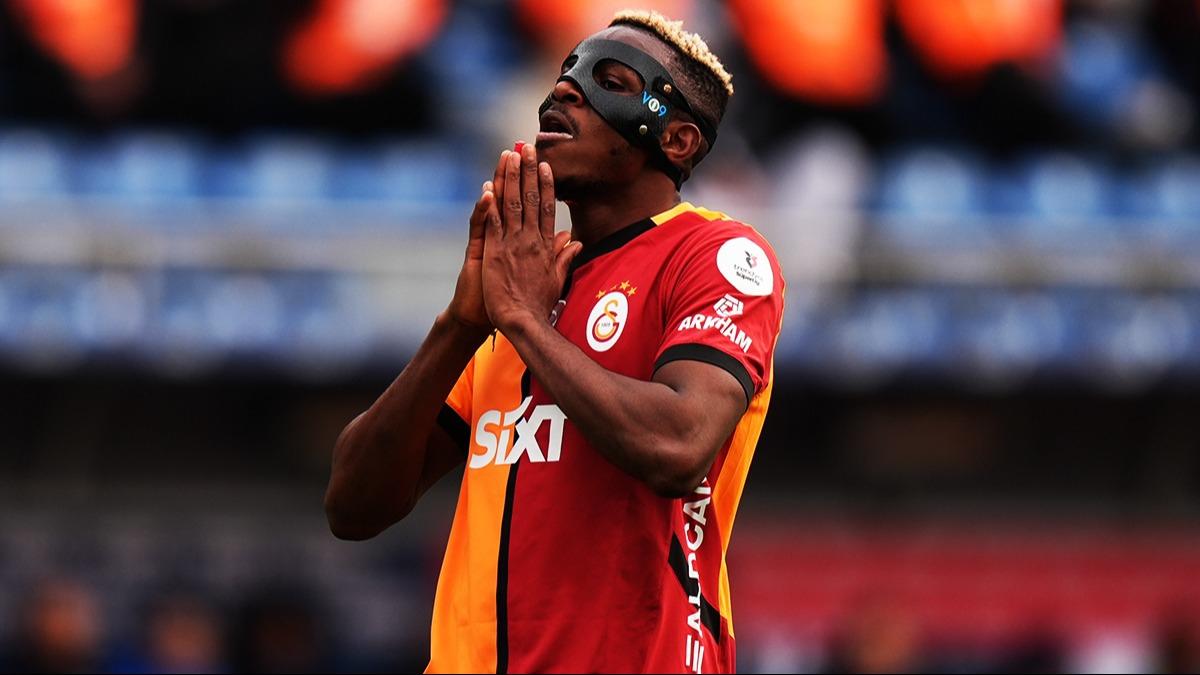 Galatasaray, Victor Osimhen transferinde nde! Aslan avantaj kapt