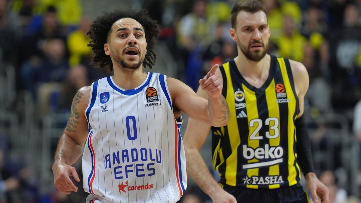 Potada derbi zaman: Anadolu Efes-Fenerbahe Beko