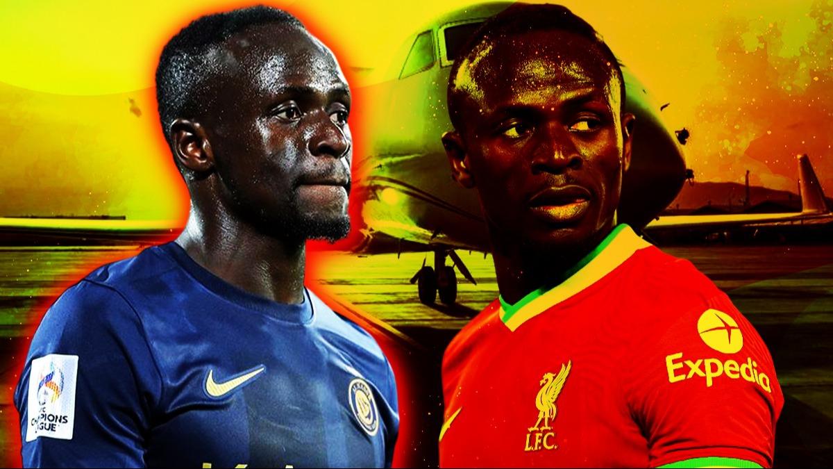 Ve uak sonunda iniyor! Sadio Mane hayrl uurlu olsun