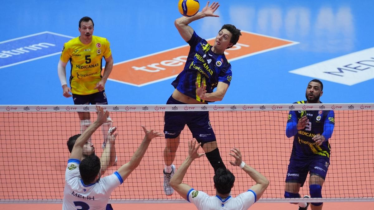 AXA Sigorta Kupa Voley Drtl Final heyecan yarn balyor