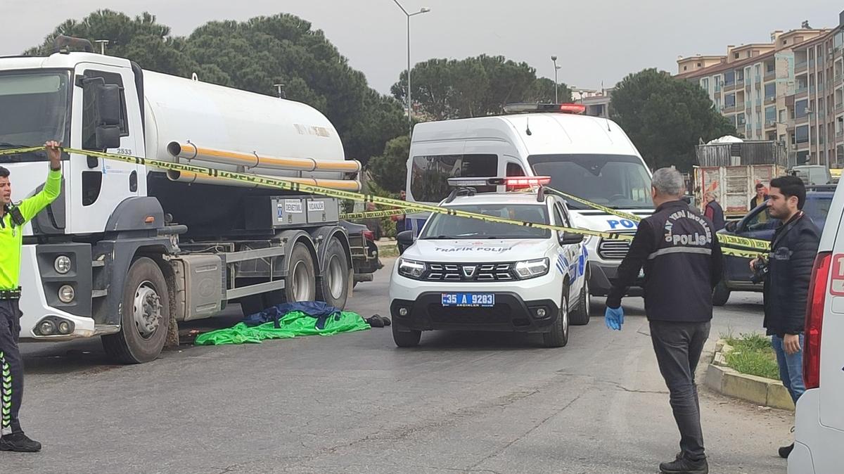 zmir'de kamyonun arpt yal adam hayatn kaybetti 