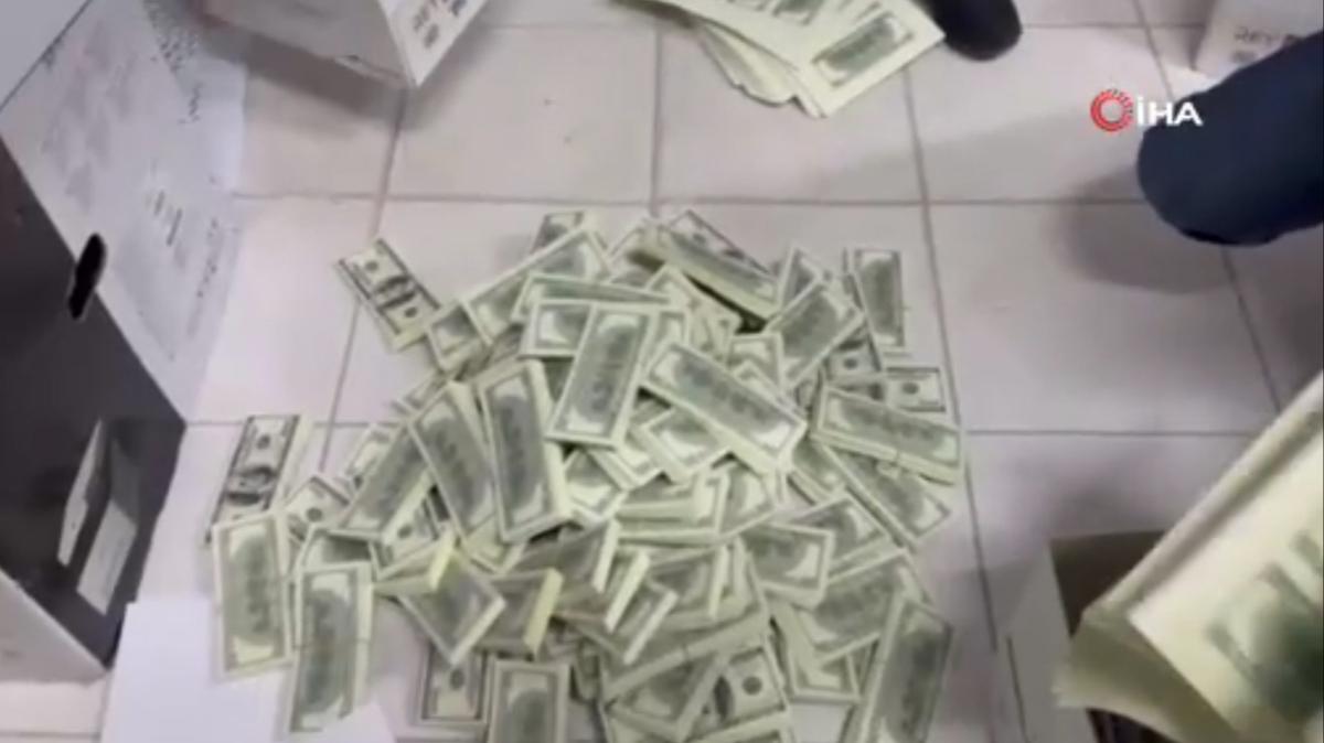 Matbaa kurup dolar basan ebeke kertildi