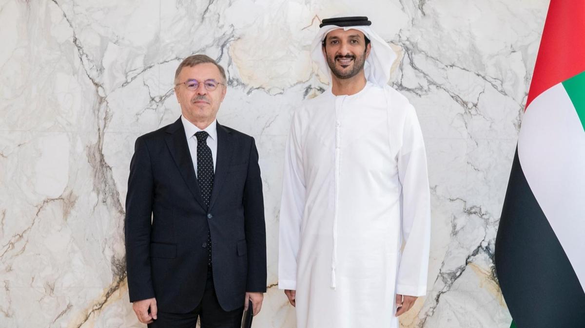 Türk Büyükelçi Göktaş, BAE Ekonomi Bakanı ile görüştü: İlişkileri ileriye taşımakta kararlıyız