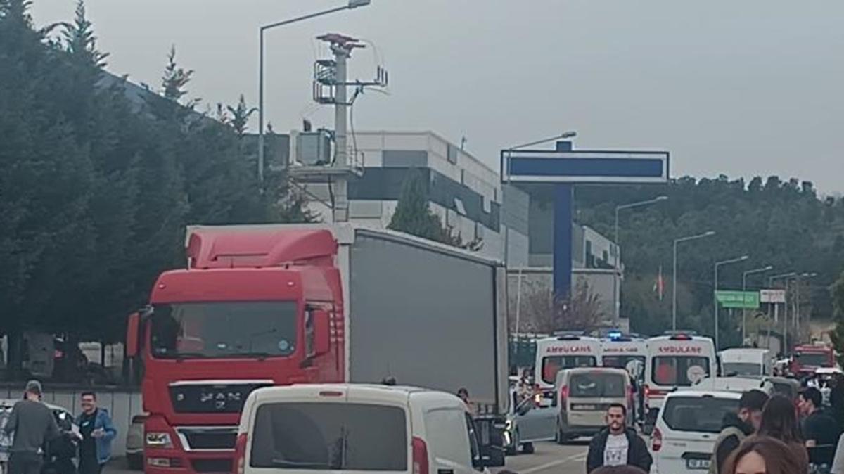 Fabrikann borularndan amonyak gaz szd: 10 kii hastaneye kaldrld