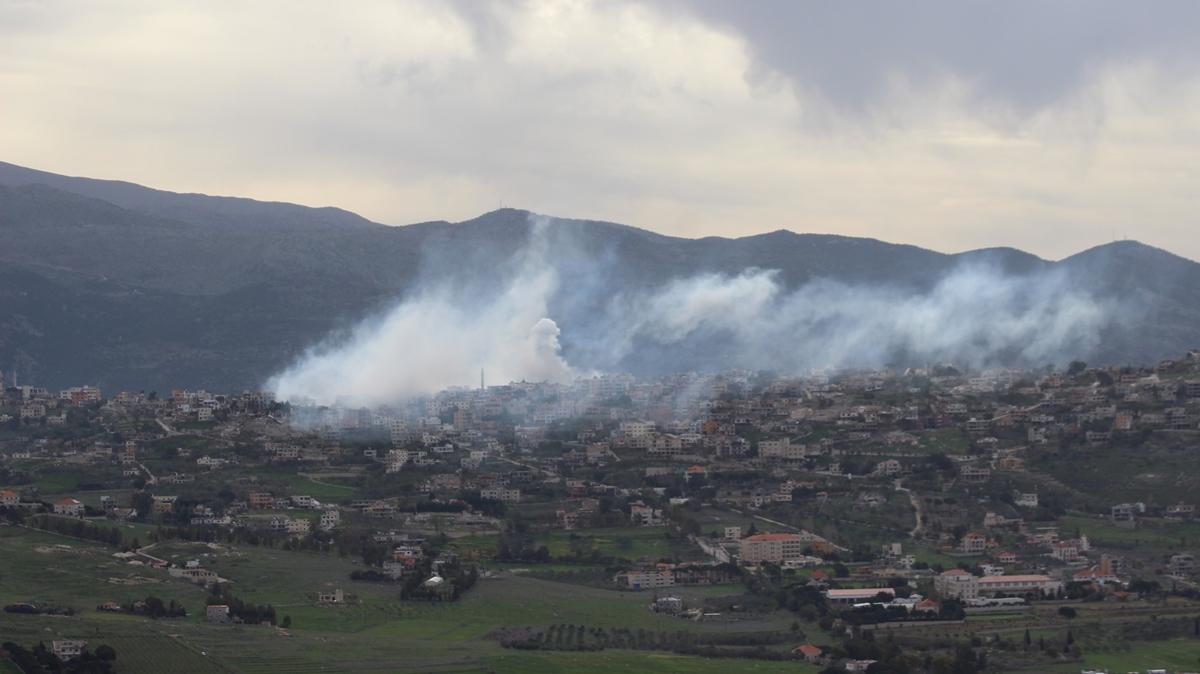 galci srail, Lbnan'a hava saldrlar dzenledi