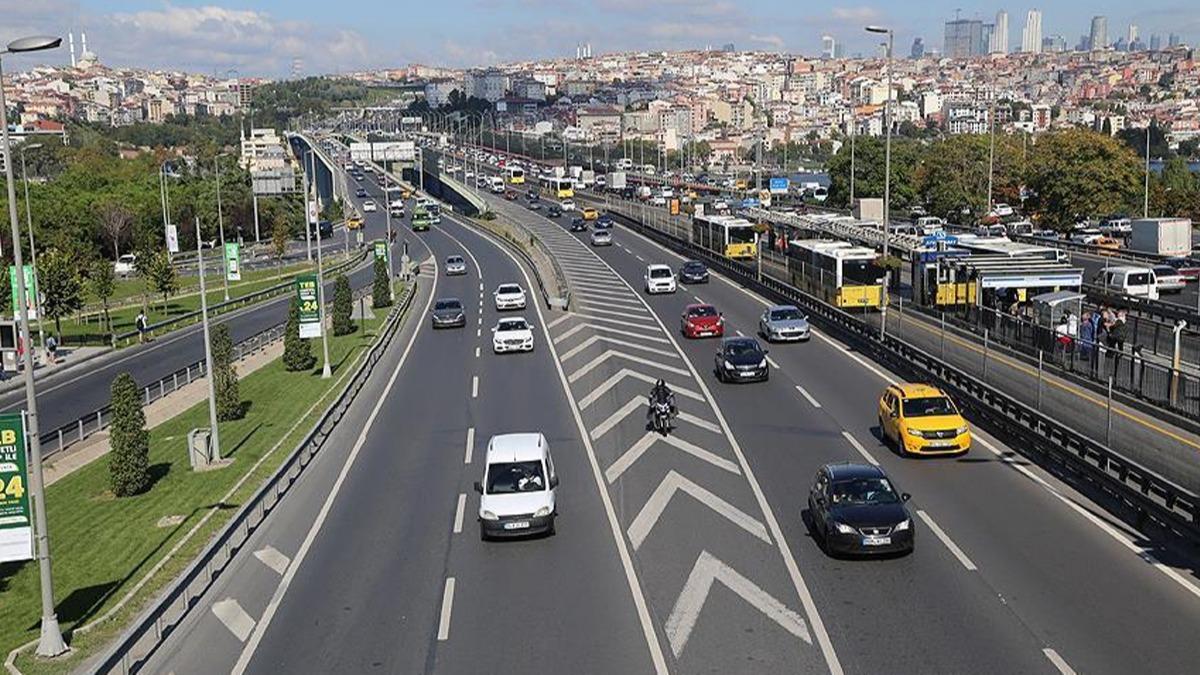 stanbul'da trafik younluu yzde 6'ya dt