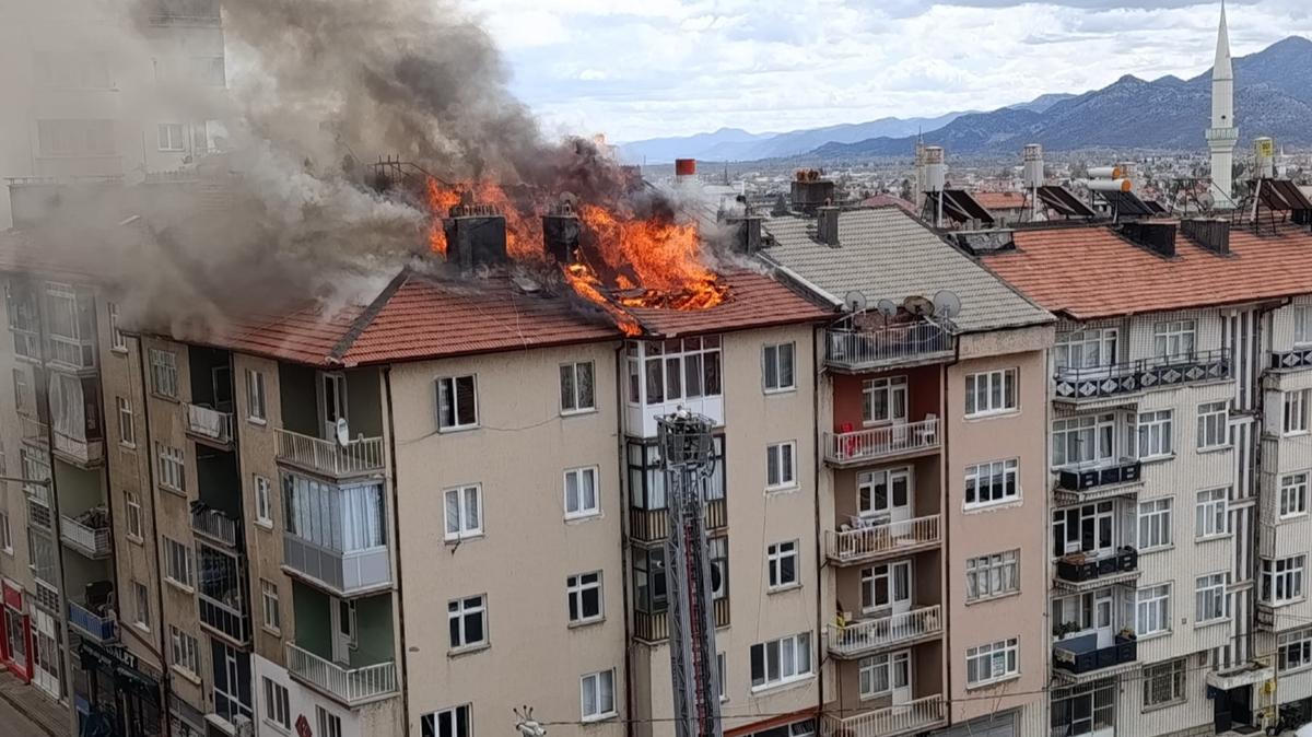 Konya'da apartmann at kat alev alev yand