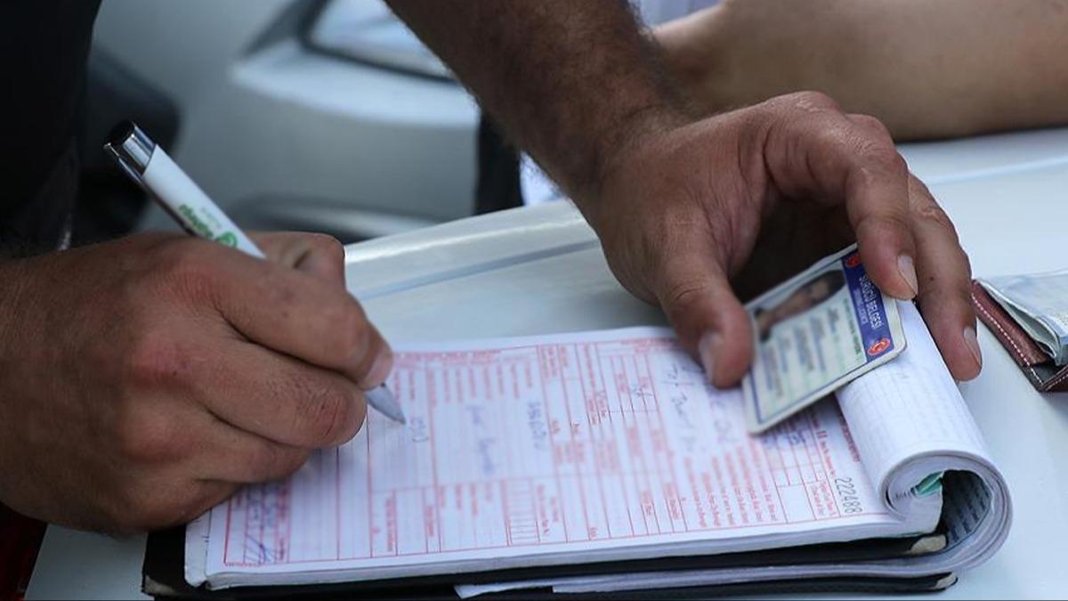 O depremzedenin trafik cezas iptal edildi