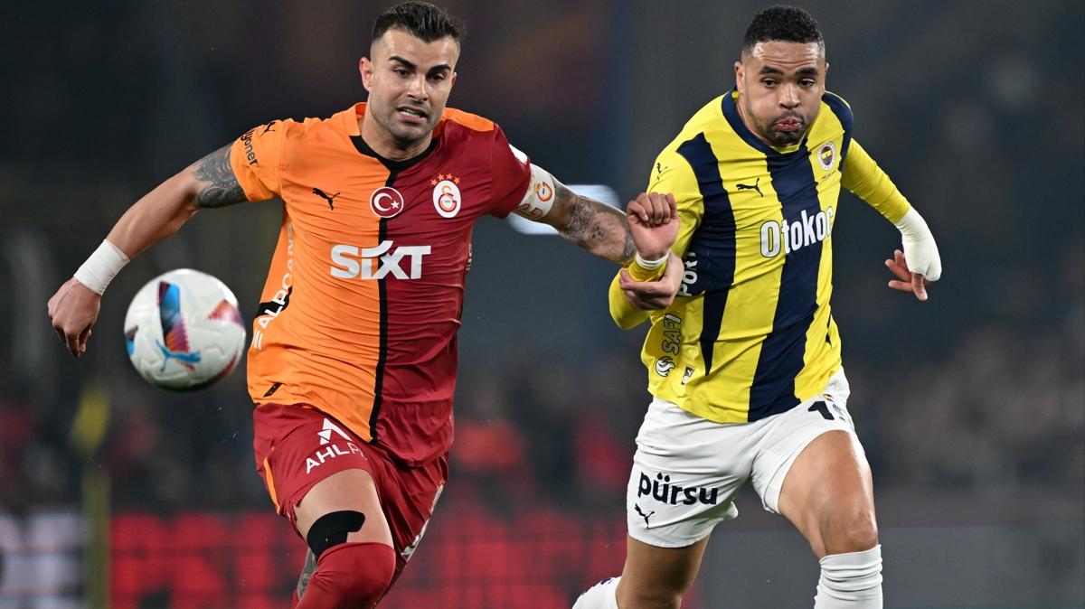 Gol santimetrelerle geldi! Fenerbahe fark 1'e indirdi