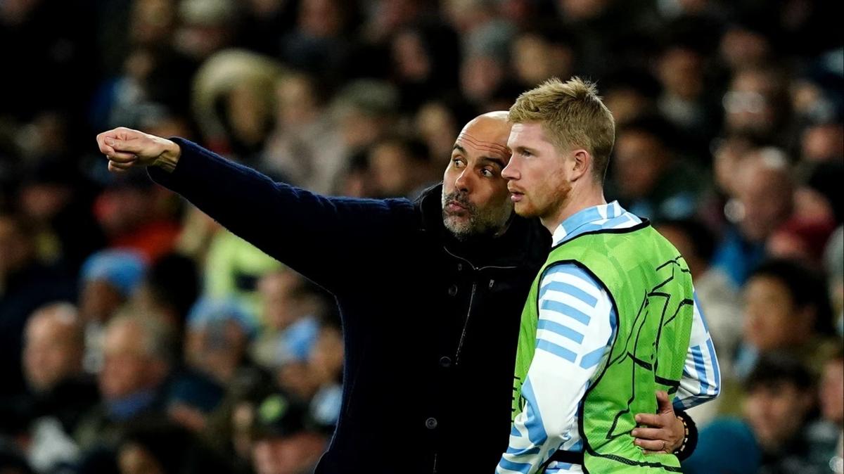 Guardiola: De Bruyne, bir heykeli hak ediyor