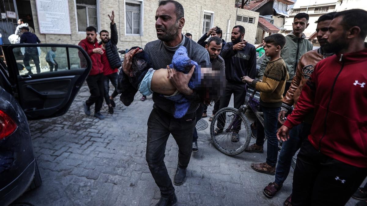 Soykrmc srail'in Gazze'ye saldrlarnda ehit says 50 bin 609'a ykseldi