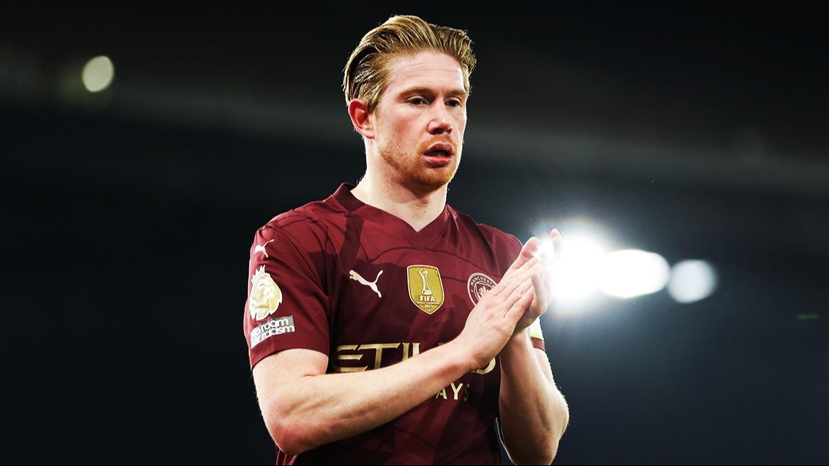 Sper Lig devlerine gn dodu! Kevin De Bruyne resmen aklad